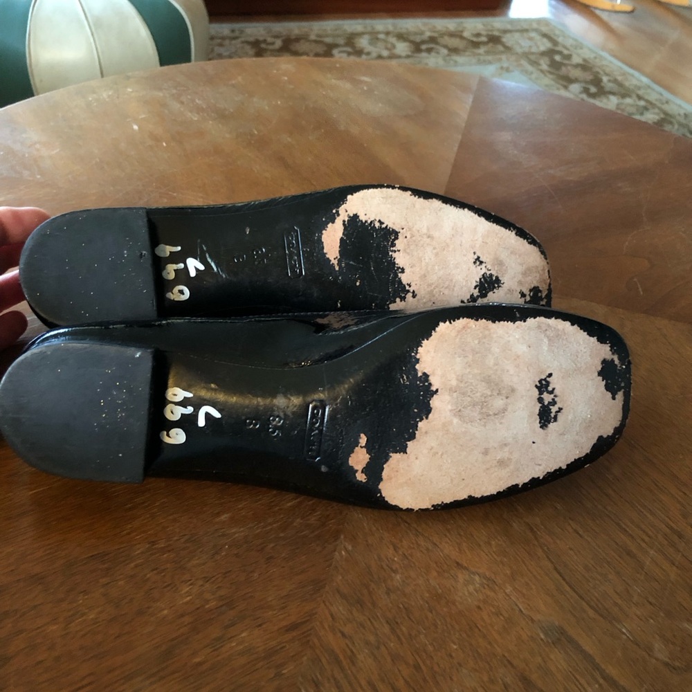 Coach patent leather flats 8.5 - Picture 5 of 6